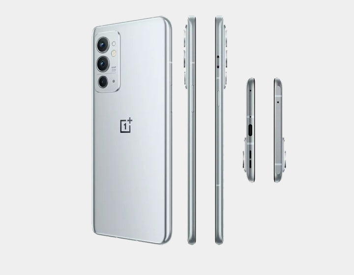 OnePlus 9RT 5G Smartphone 128GB 8GB RAM Dual SIM GSM Unlocked (China Version) - Silver | Fast 5G Connectivity, Powerful Snapdragon Processor | Perfect for Gaming, Streaming & Business Use