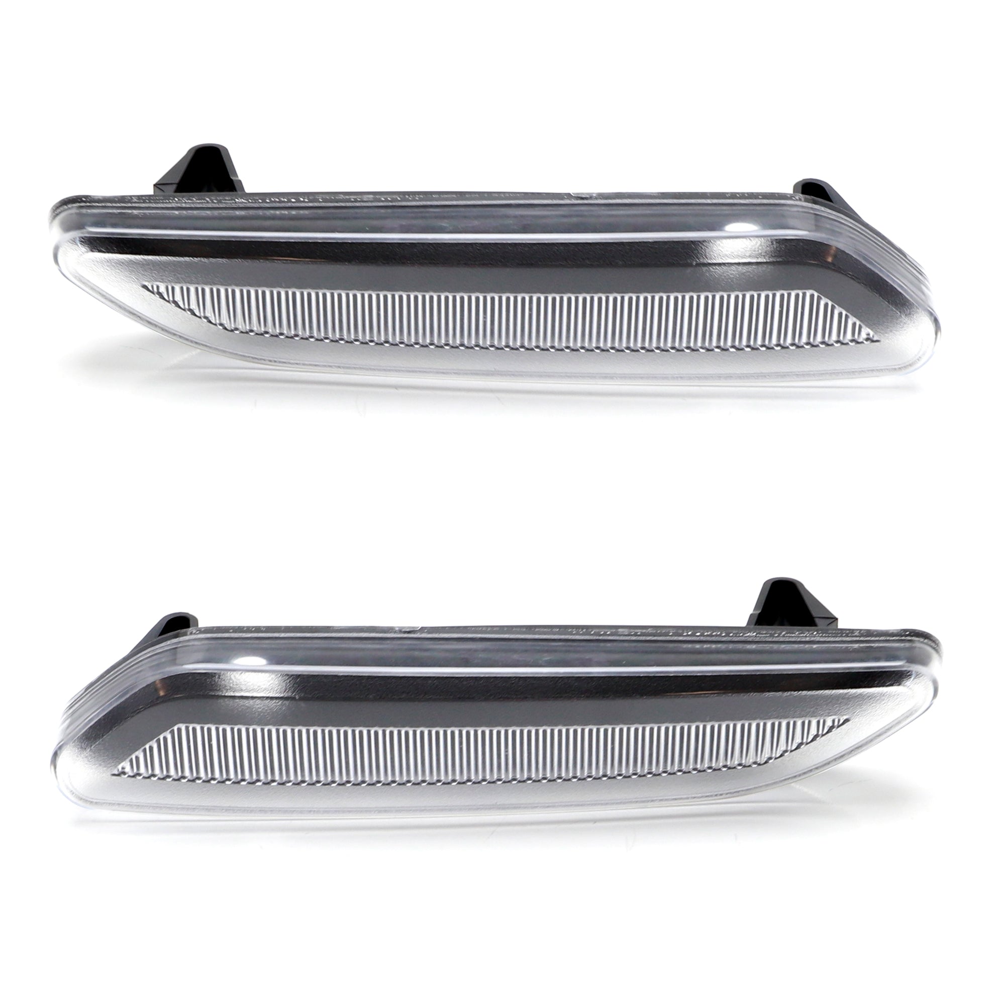 Clear Lens Front Fender Side Marker Lights Housings for 2011-2016 MINI Cooper R60 R61 - Perfect for Night Driving & Custom Car Styling