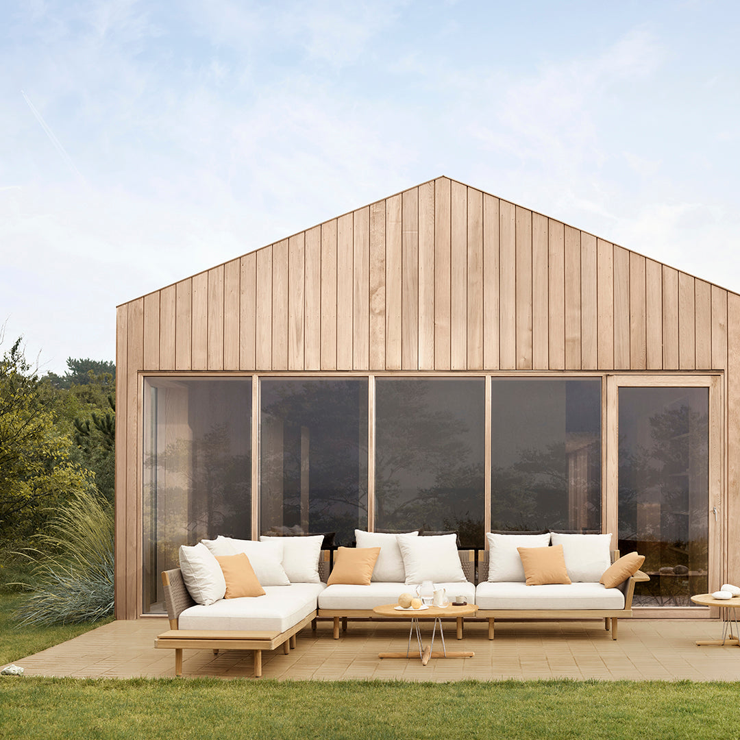 Outdoor Sectional Sofa Set with Pre-Configured Setup - Perfect for Patio, Deck, and Backyard Relaxation