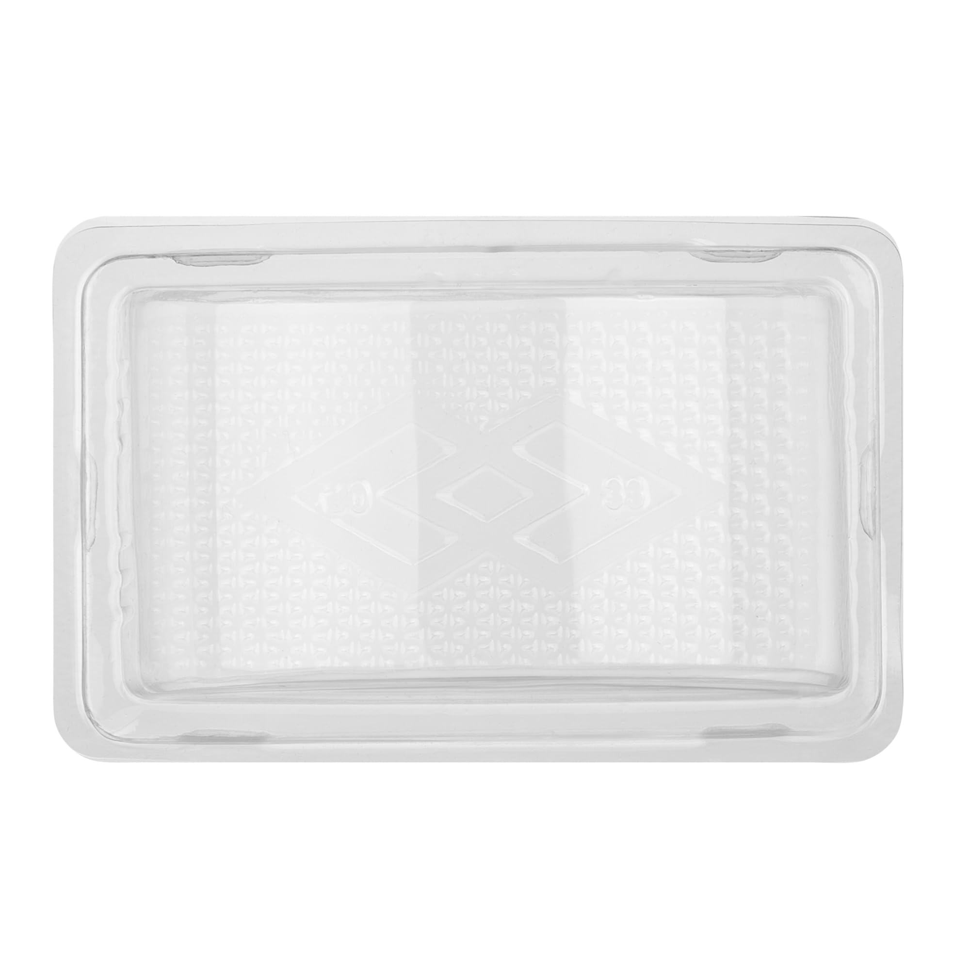 Thermo Tek 13oz Clear Plastic Roll Cake Boxes with Lids - 100 Pack Disposable Semicircle Dessert Containers for Swiss Rolls, Pumpkin Rolls, Cake Slices, Pie & Pastries | Perfect for Bakeries, Cafes, Catering & Home Baking