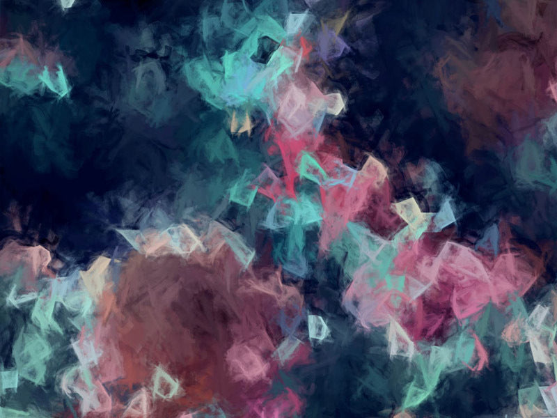 Diamond Storm Canvas Art Print - Modern Abstract Wall Decor for Living Room, Bedroom & Office - Perfect for Home & Office Decor