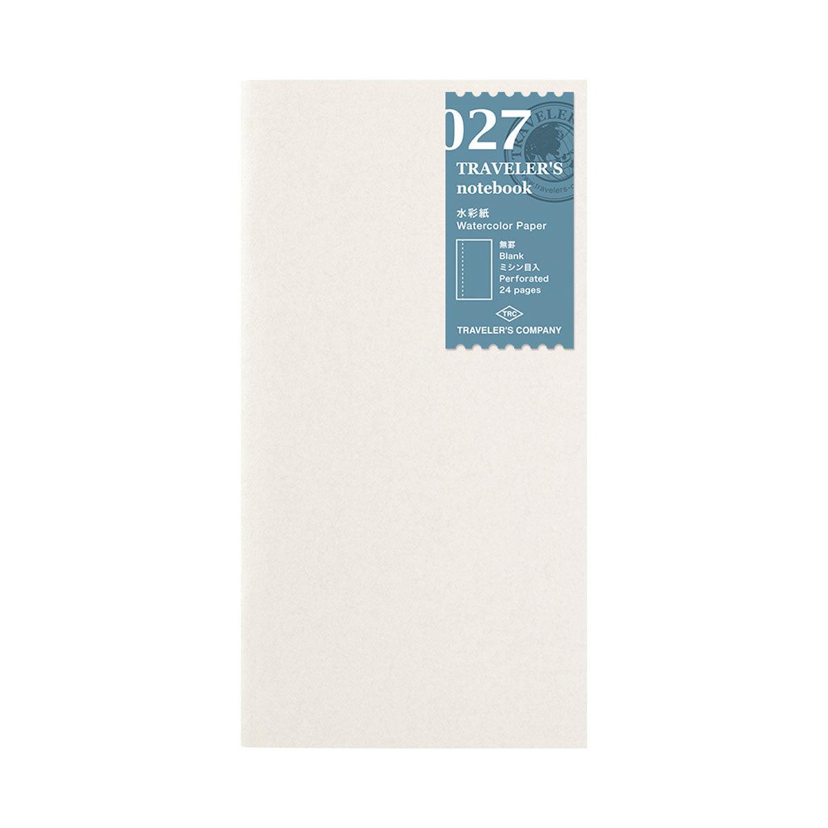 Premium Watercolor Paper Refill for TRAVELER'S NOTEBOOK TN - Acid-Free Sketchbook Paper for Artists, Travel Journaling & Mixed Media - Perfect for On-the-Go Painting, Urban Sketching & Creative Projects