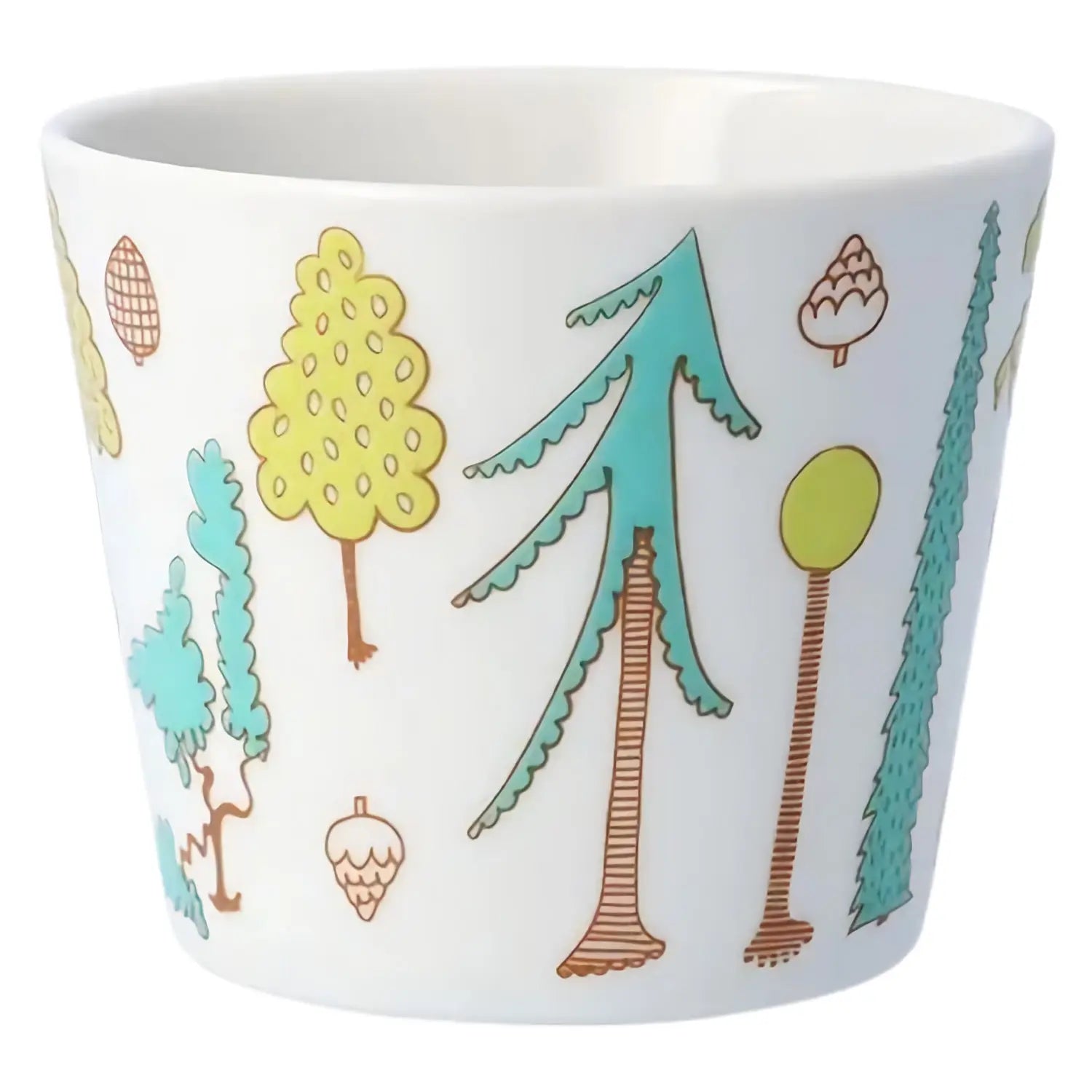 Premium Harekutani Porcelain Soba Choko Cup - Handcrafted Japanese Sake Set with Forest Design - Perfect for Traditional Japanese Dining, Tea Ceremonies & Asian-Inspired Home Decor