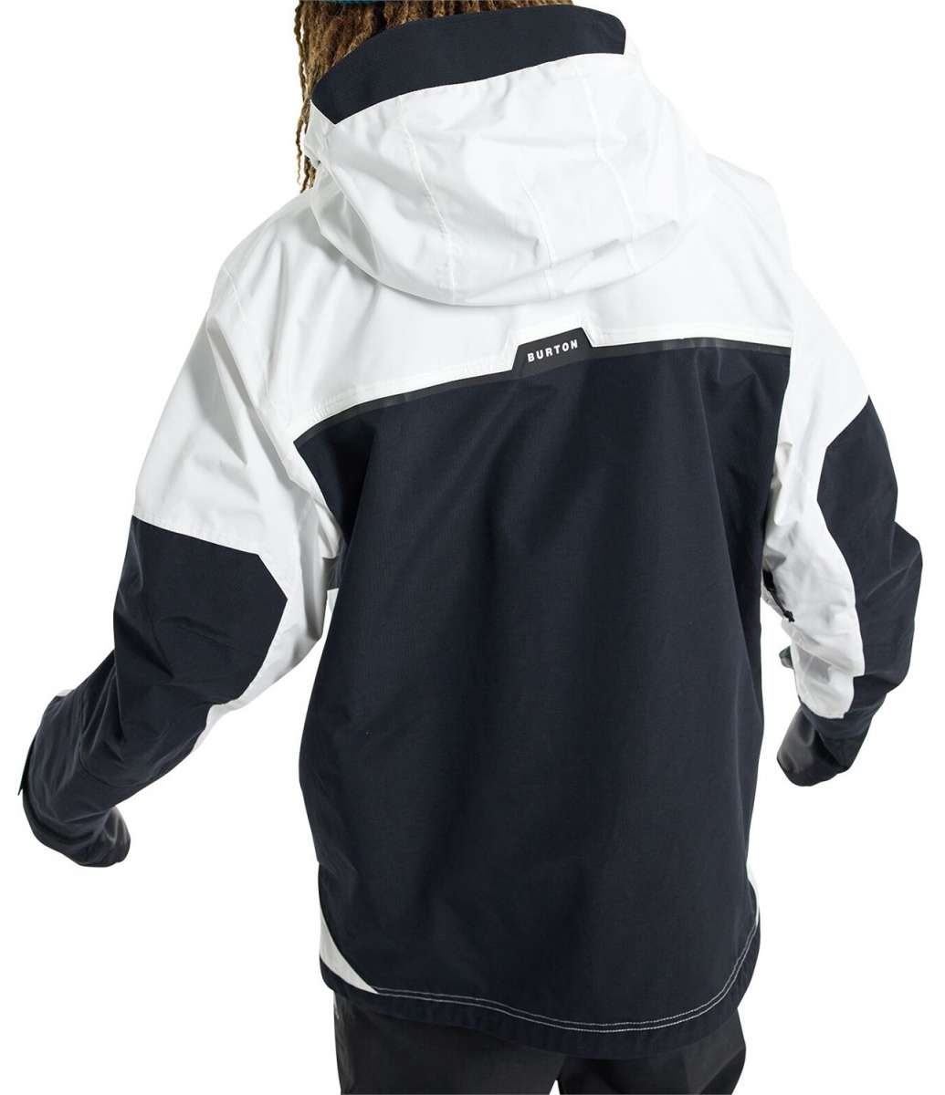 Burton Frostner 2L Waterproof Jacket for Men & Women 2024 - Lightweight Winter Snowboarding Coat for Skiing, Hiking & Outdoor Adventures