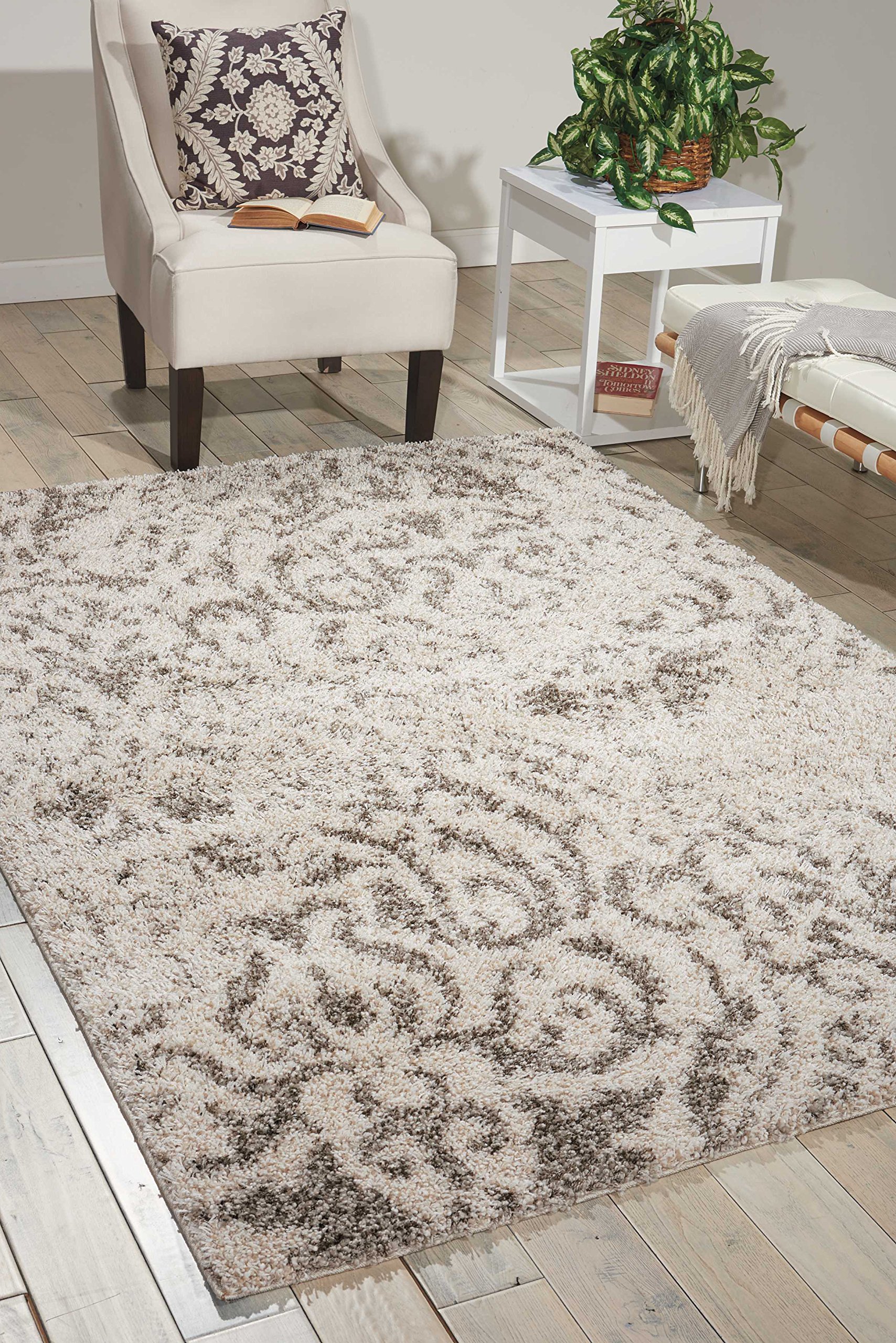 Nourison Cambridge Floral Gold 9'6