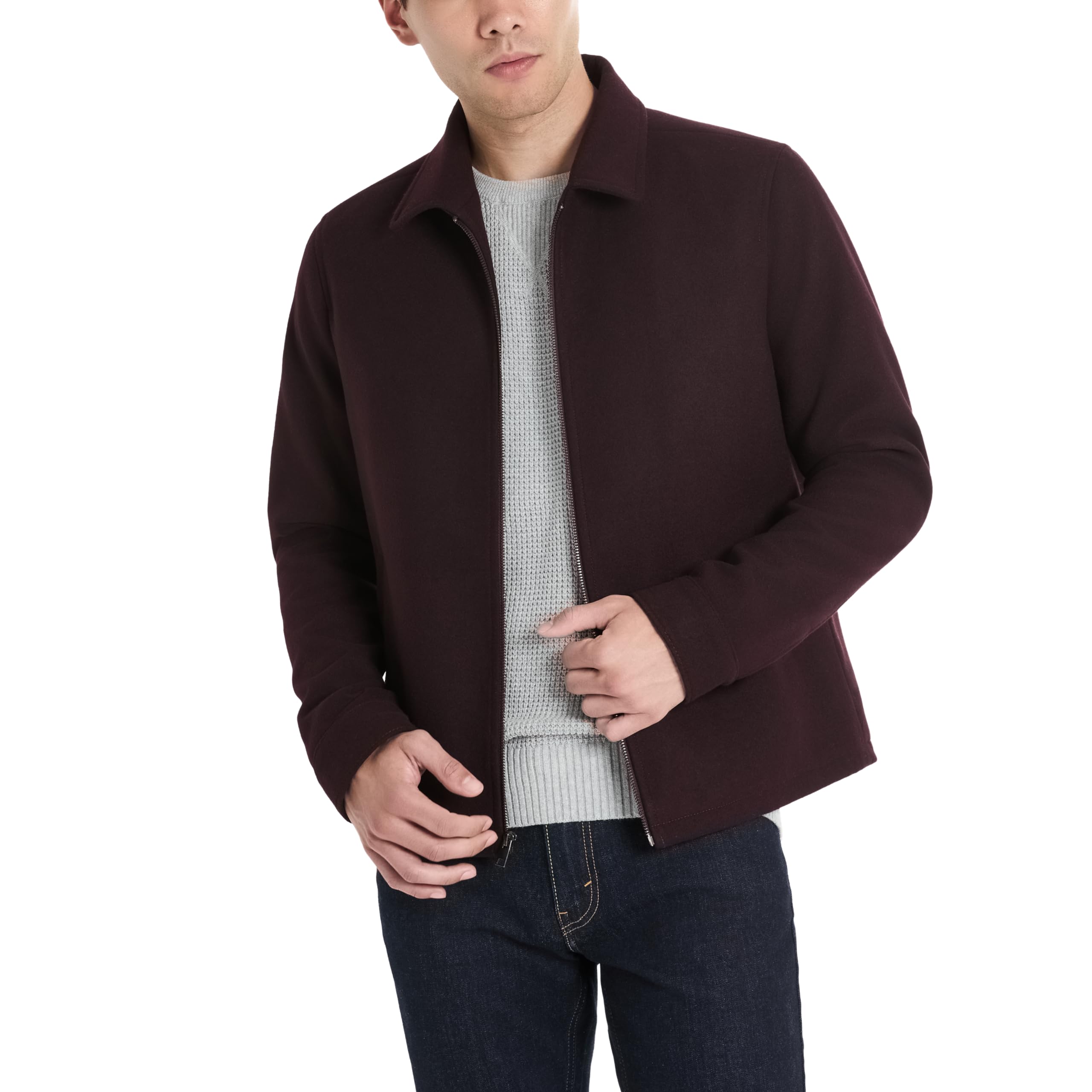 Van Heusen Men's Trudy Casual Trucker Jacket - Lightweight Denim Jacket for Men, Comfortable & Stylish - Perfect for Outdoor Activities, Casual Wear & Layering