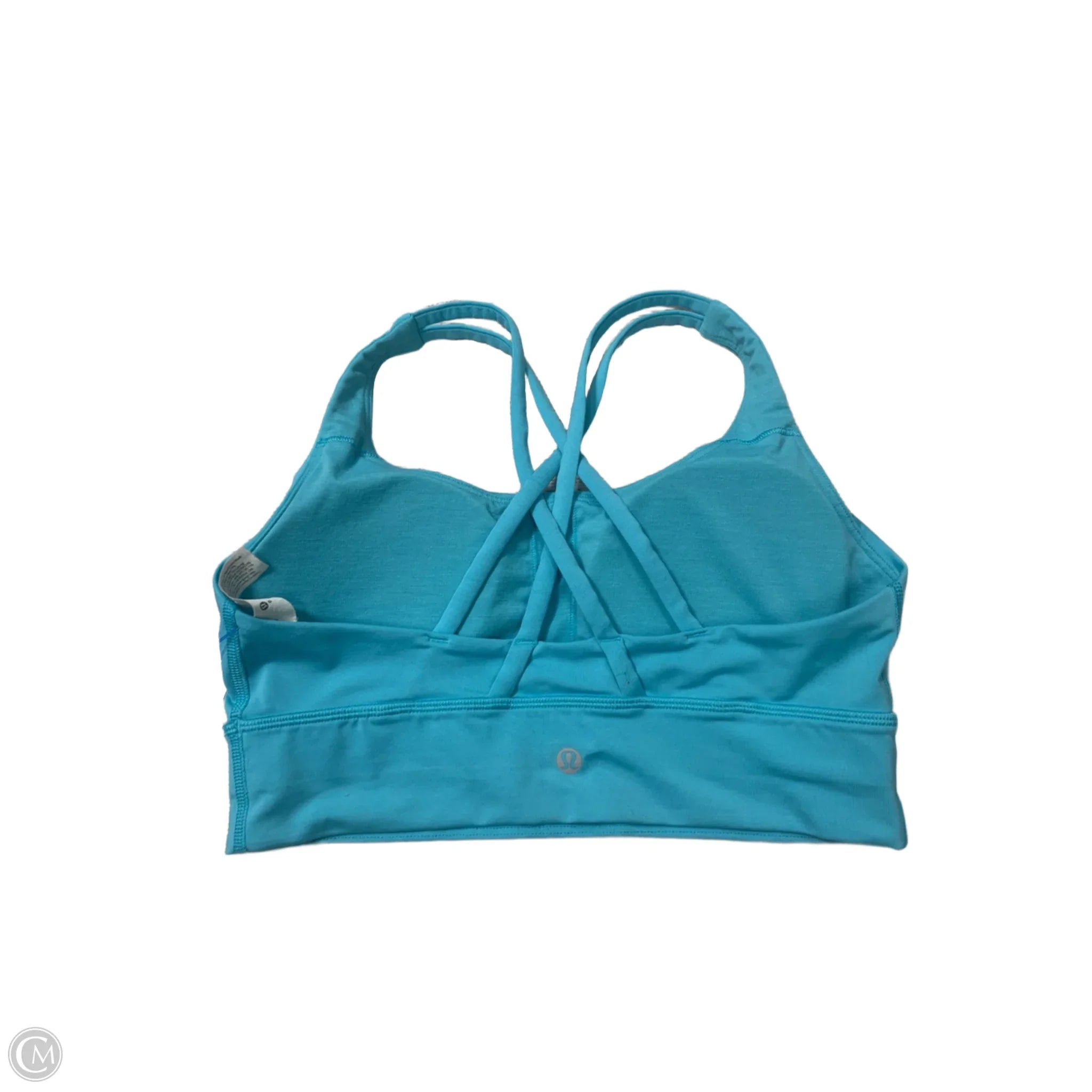 Lululemon Women's Medium Blue Athletic Sports Bra - Perfect for Yoga, Running & Gym Workouts