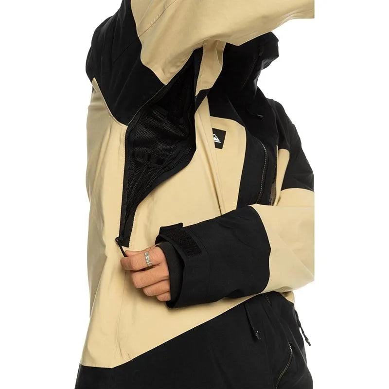 Quiksilver Snow Forever Gore-Tex Jacket - Waterproof Snowboard & Ski Jacket for Men & Women - Perfect for Winter Sports & Outdoor Adventures