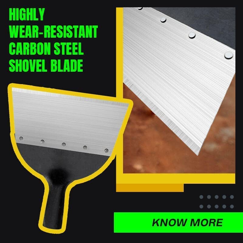 Premium All-Steel Multi-Functional Garden Shovel for Weeding, Planting & Outdoor Cleaning - Heavy Duty Farm & Yard Tool (Small Size) - Perfect for Gardening, Landscaping & Farm Work