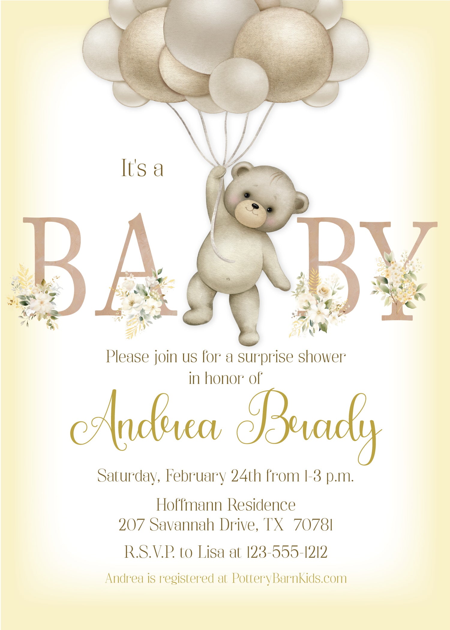 Personalized Baby Shower Invitation Cards - Custom Gender Reveal & Welcome Party Invites for Newborn Celebrations - Perfect for Virtual or In-Person Baby Showers