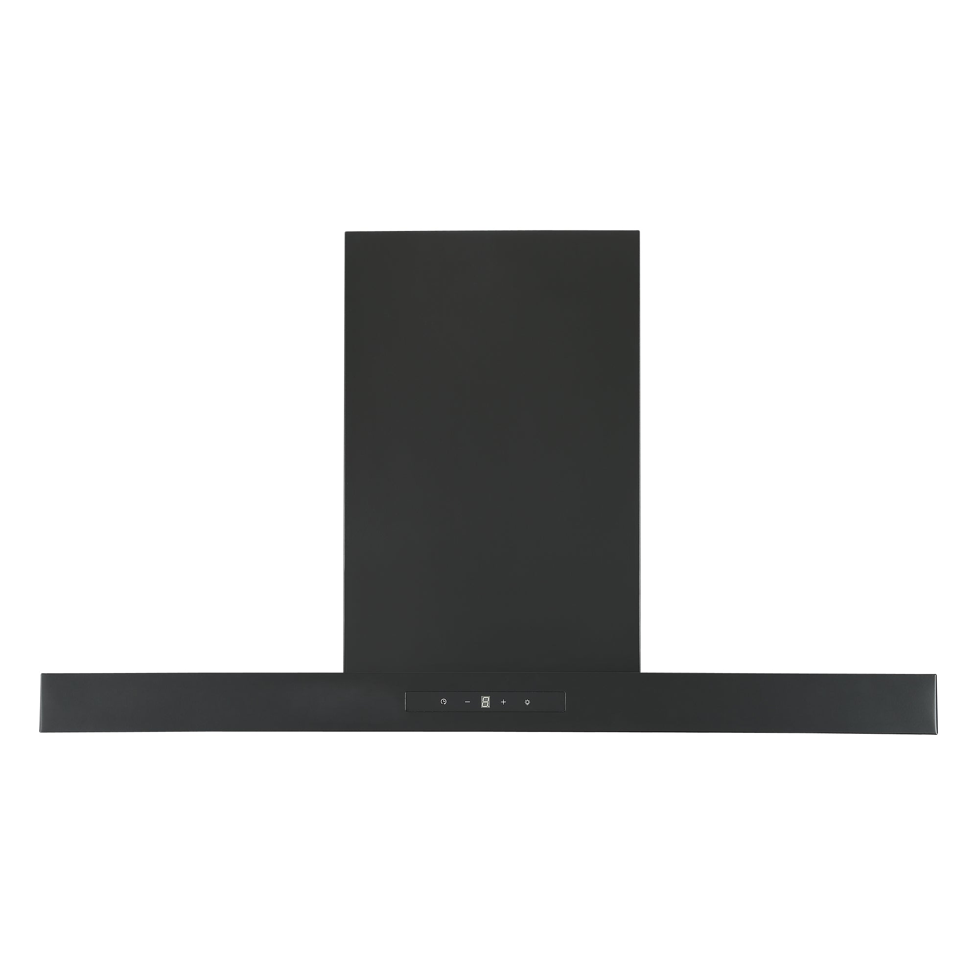 Ancona 36-Inch 440 CFM Convertible Wall Mount Range Hood in Matte Black - Powerful Kitchen Ventilation for Gas Stoves & Cooking Areas