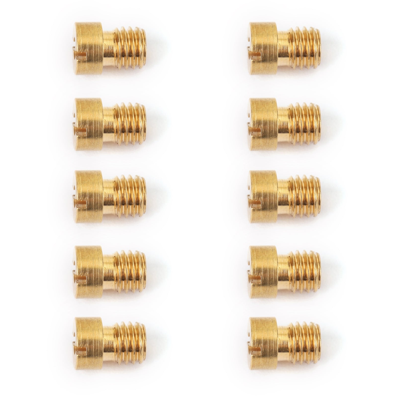 10PCS 5MM Carburetor Main Jet Nozzle Set for Dellorto Carburetor 75 98 - High Performance Replacement Parts for Motorcycles, ATVs, Scooters & Small Engines - Perfect for Tuning, Repair and Maintenance