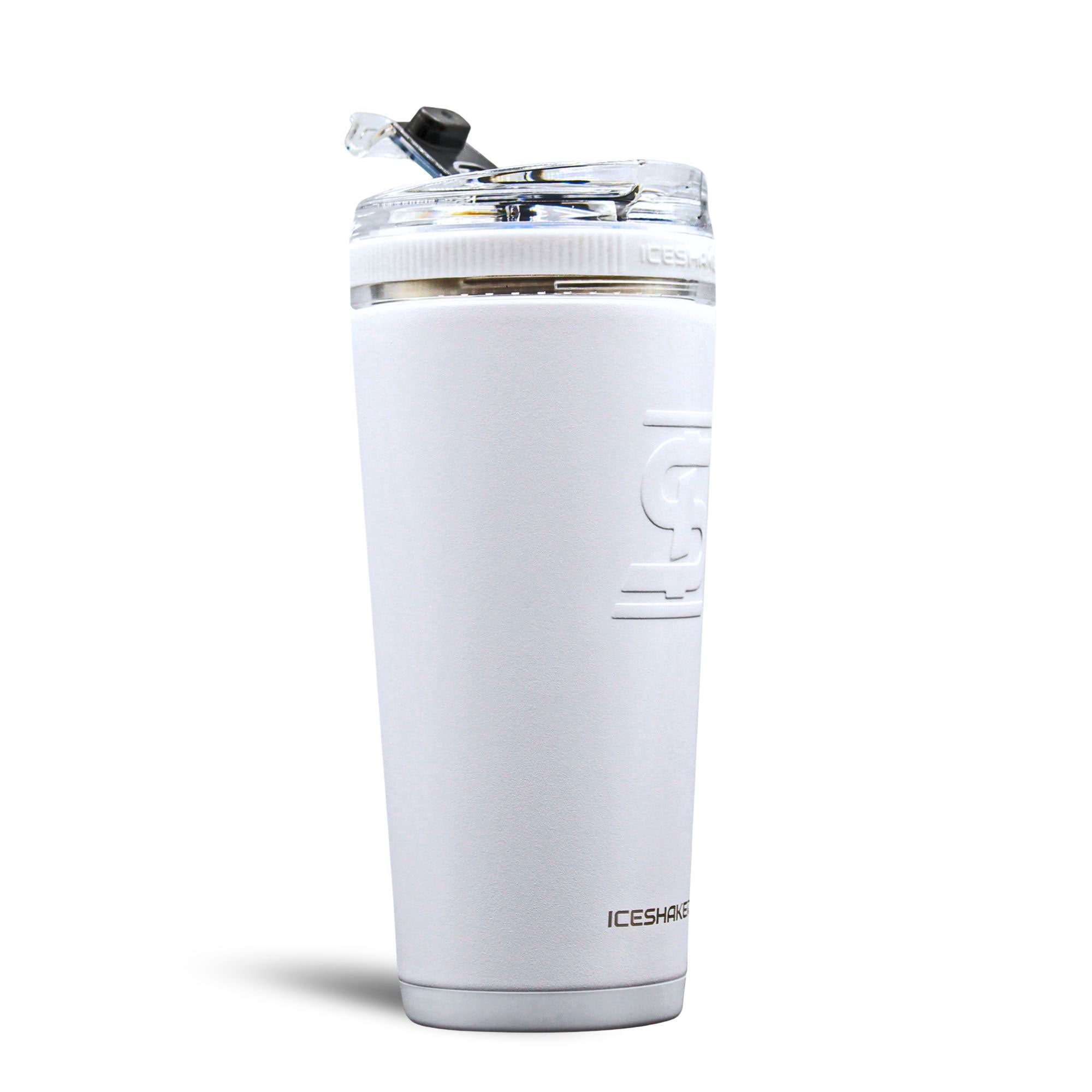 Officially Licensed Buffalo Bills 26oz Flex Water Bottle - Insulated Stainless Steel Sports Bottle for Gym, Hiking & Tailgating - White