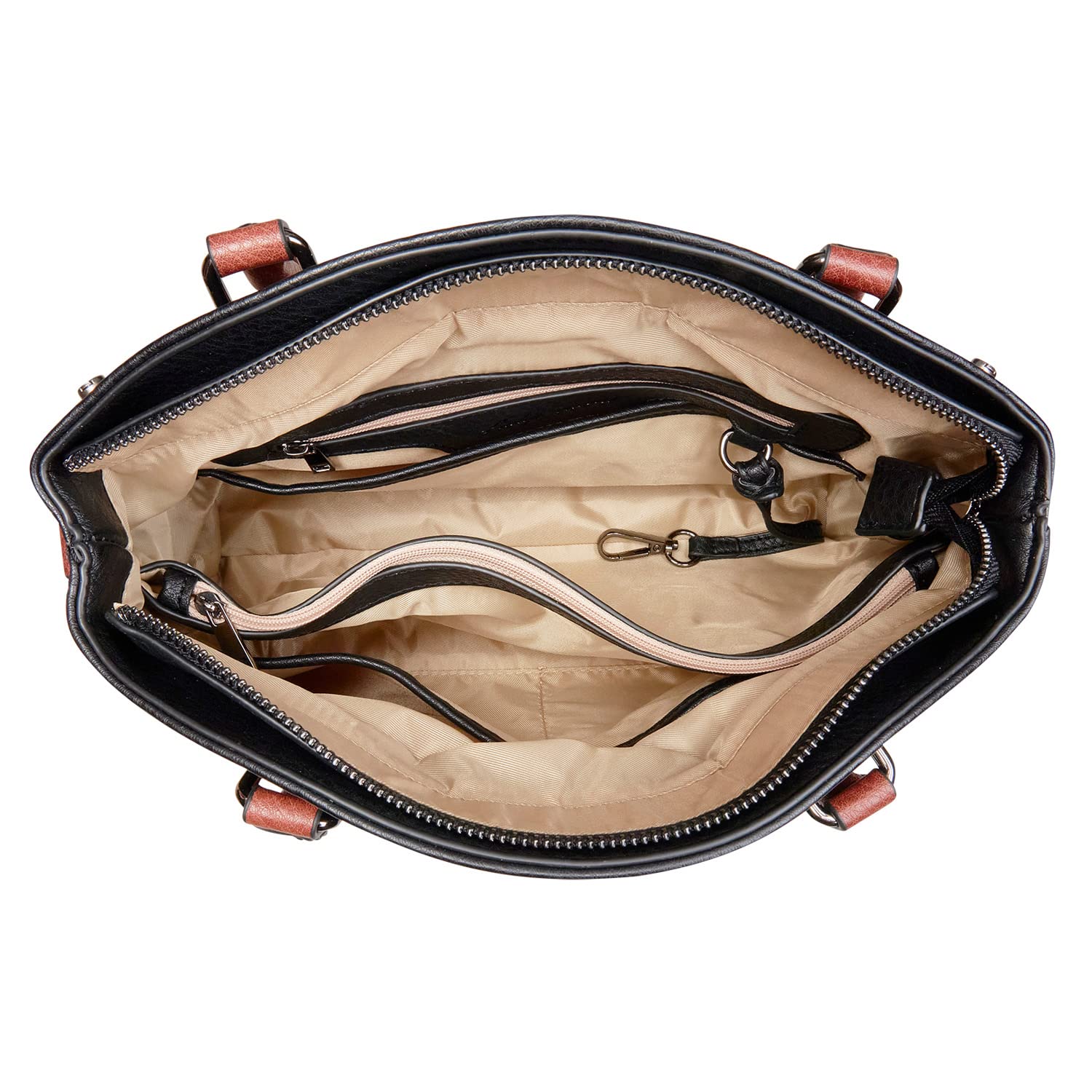 Women's Locking Concealed Carry Purse with Universal Holster - Secure CCW Handbag for Everyday Protection | Perfect for Shopping, Travel & Self-Defense