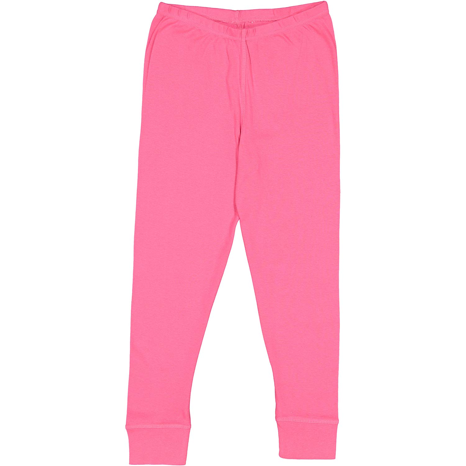 Marky G Apparel Girls' Big Baby Rib Pajama Pants - Soft Cotton Sleepwear for Toddlers & Kids - Perfect for Bedtime, Lounging & Family Pajama Parties