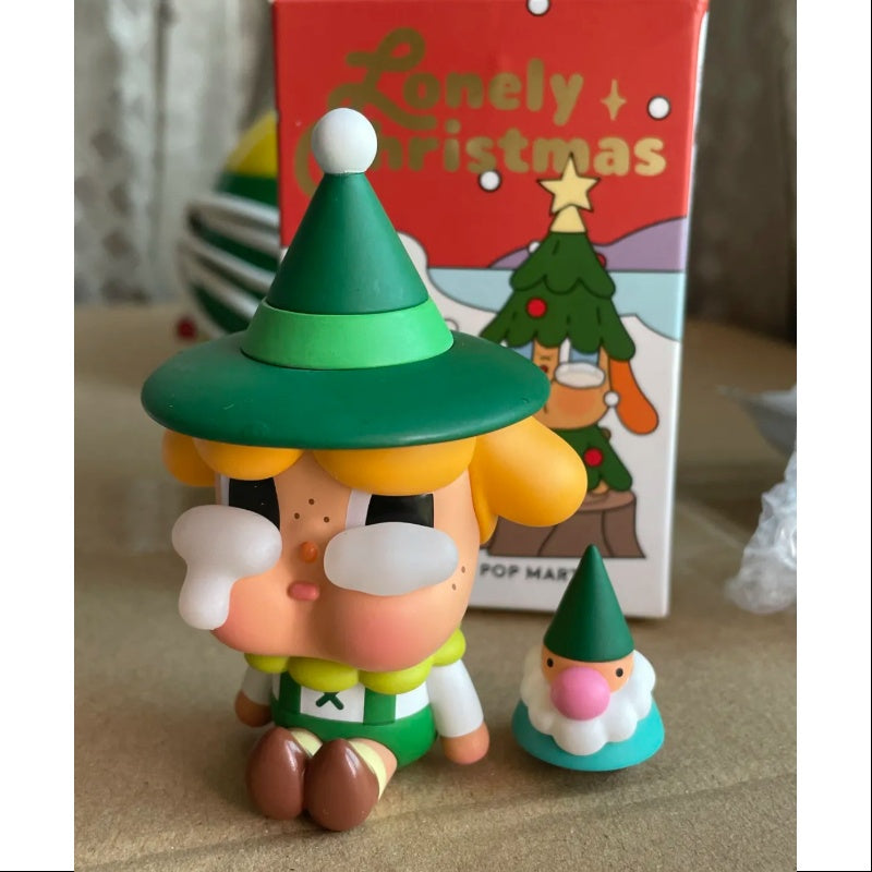 Lonely Elf Christmas Ornament - Crybaby Series - Handmade Holiday Decor for Tree, Gift, or Festive Home Decoration