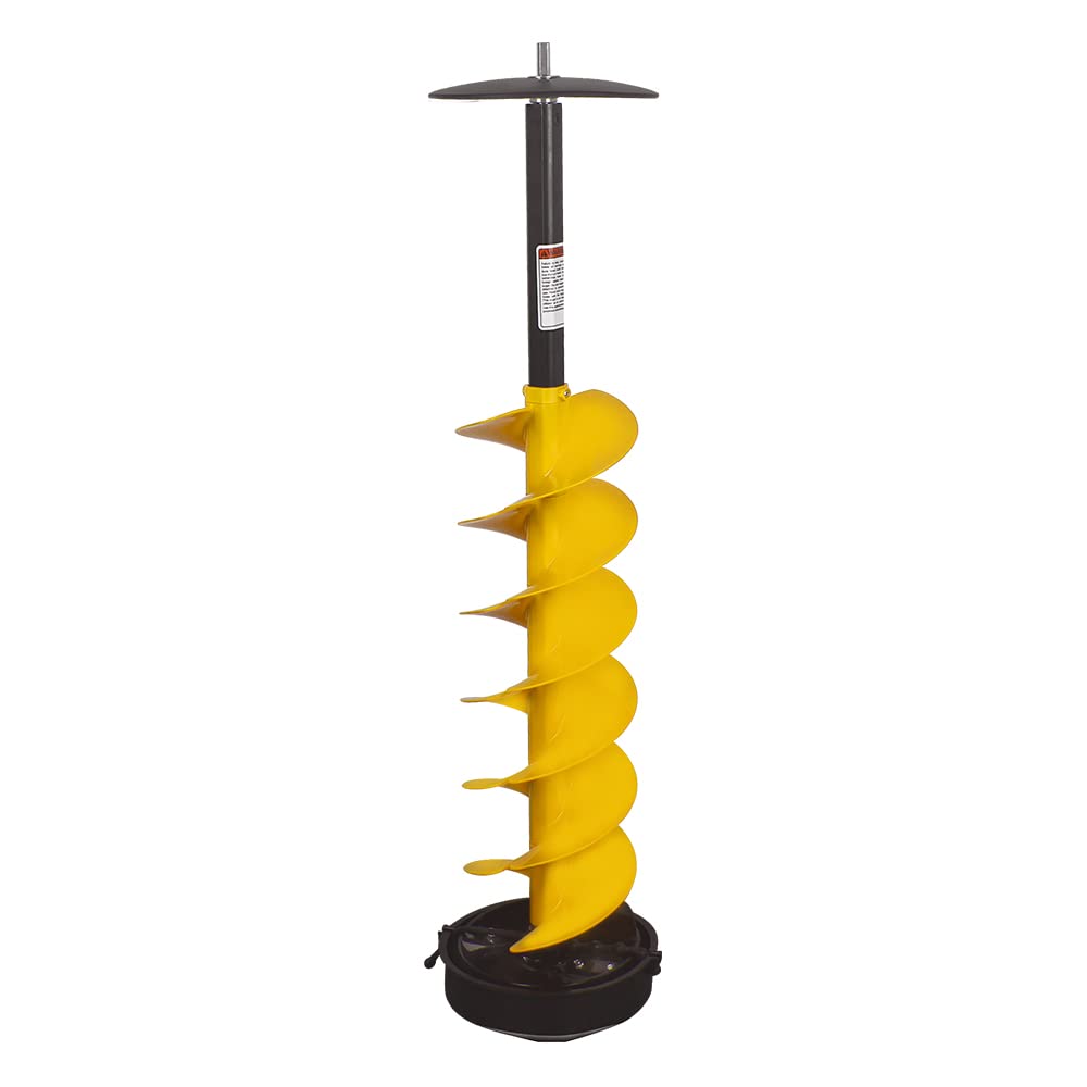 Cordless Nylon Ice Drill Auger with Centering Point Blade - 6