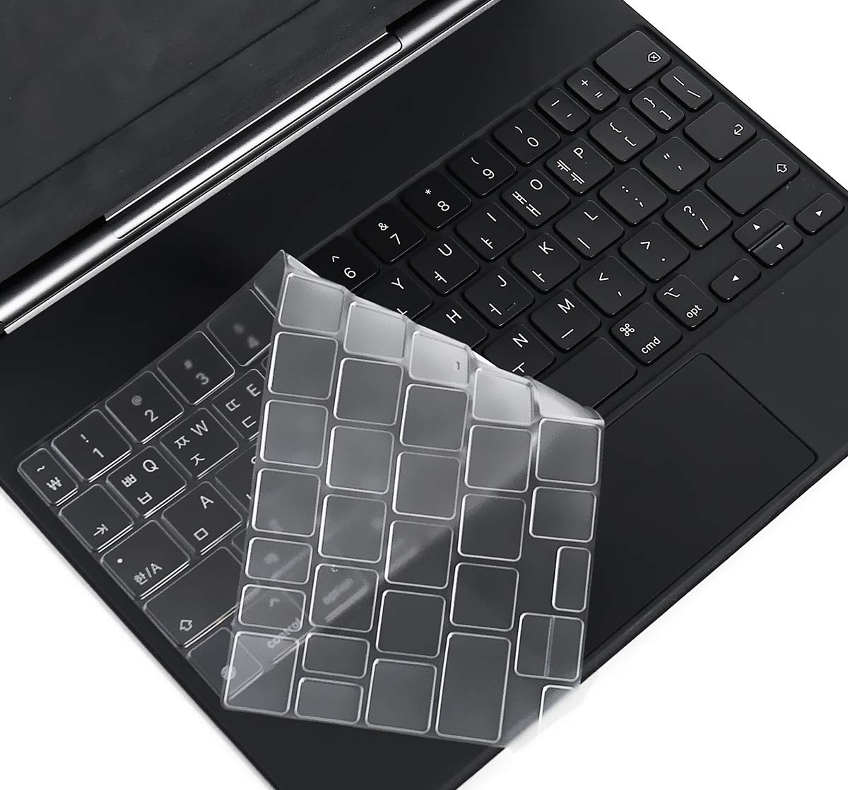 Ultra Thin Keyboard Cover for Apple iPad Air 11-inch (M2 2024/5th/4th Gen) & iPad Pro 11-inch (2022 M2/3rd/2nd Gen) - US Layout | Slim Protective Case for Magic Keyboard | Perfect for Work, Travel & Home Office Use