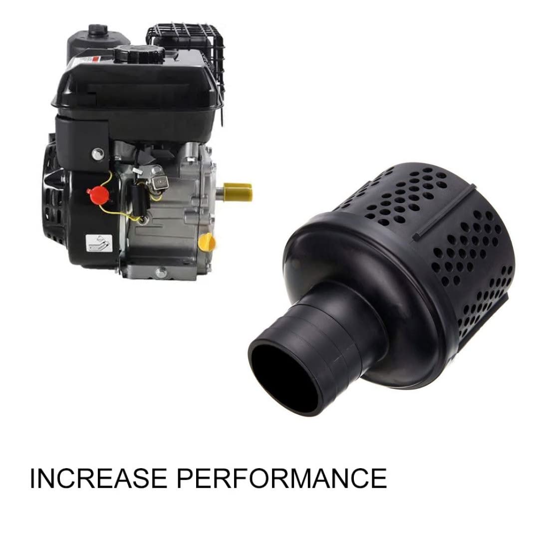 2 Inch Plastic Suction Hose Strainer Filter - Heavy Duty Dirty Water Drainage & Sewage Strainer for Pumps, Ponds, and Industrial Applications