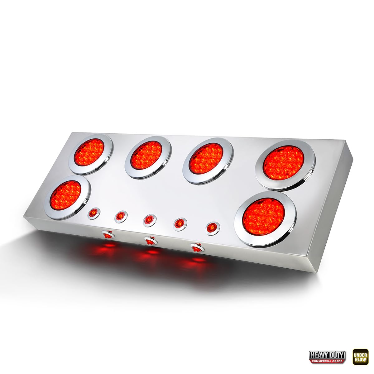 GG Grand General 91322 Stainless Steel Rear Center Light Panel with 4