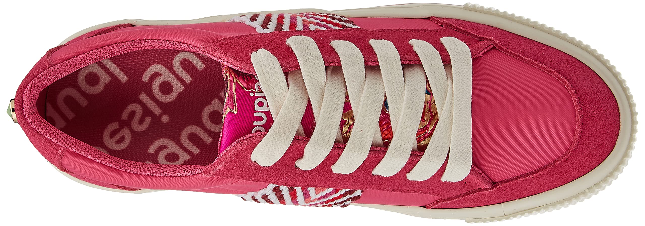 Desigual Women's Fashion Sneakers - Comfortable Casual Walking Shoes for Women | Perfect for Work, Travel & Everyday Wear