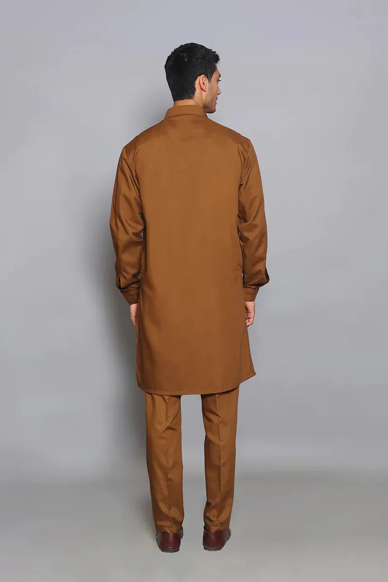 Premium Slim Fit Poly Viscose Suit for Men by Amir Adnan - Perfect for Business Meetings, Weddings & Formal Occasions