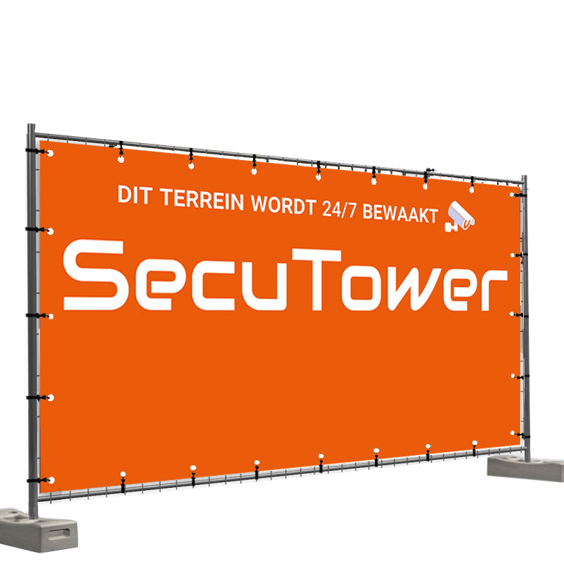 SecuTower Safety Netting - 2 Pack Construction Barrier Mesh for Fall Protection & Debris Control | Ideal for Roofing, Scaffolding & Building Sites