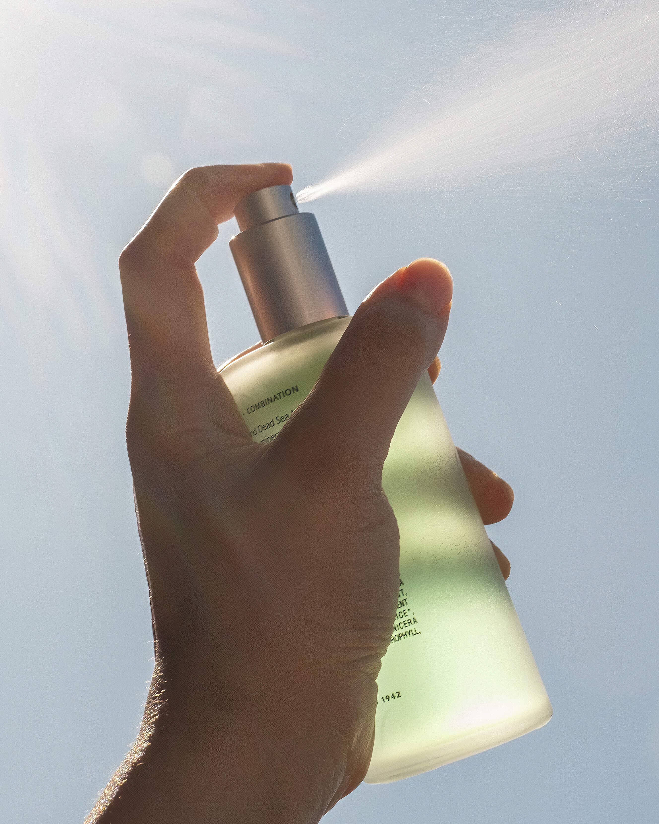 Natural Sea Minerals Facial Mist Spray - Hydrating & Refreshing Face Toner for Glowing Skin | Perfect for Travel, Gym & Daily Skincare Routine