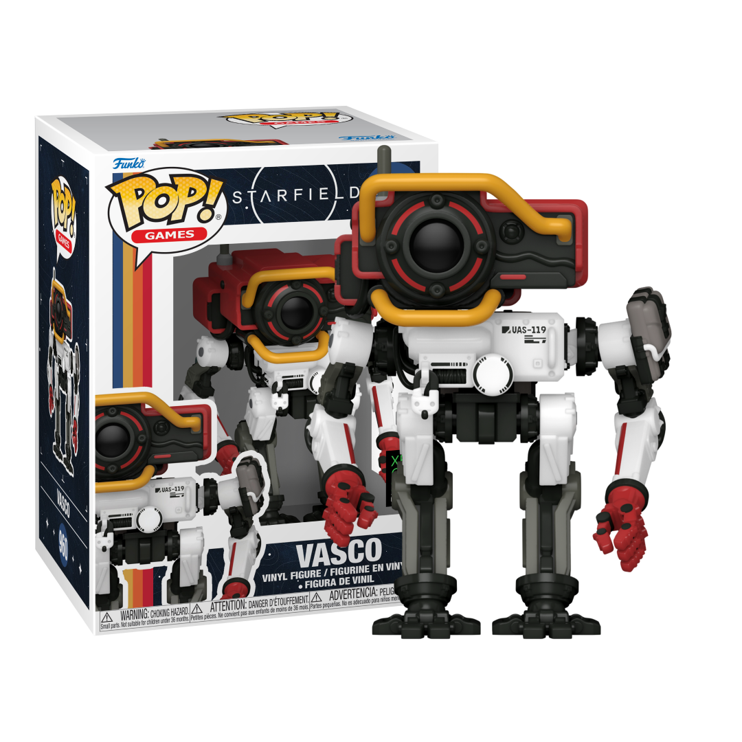 Starfield Vasco Funko POP! Vinyl Figure - Xbox Gear Shop Exclusive Collectible for Gamers & Sci-Fi Fans - Perfect for Display, Gifts & Gaming Room Decor