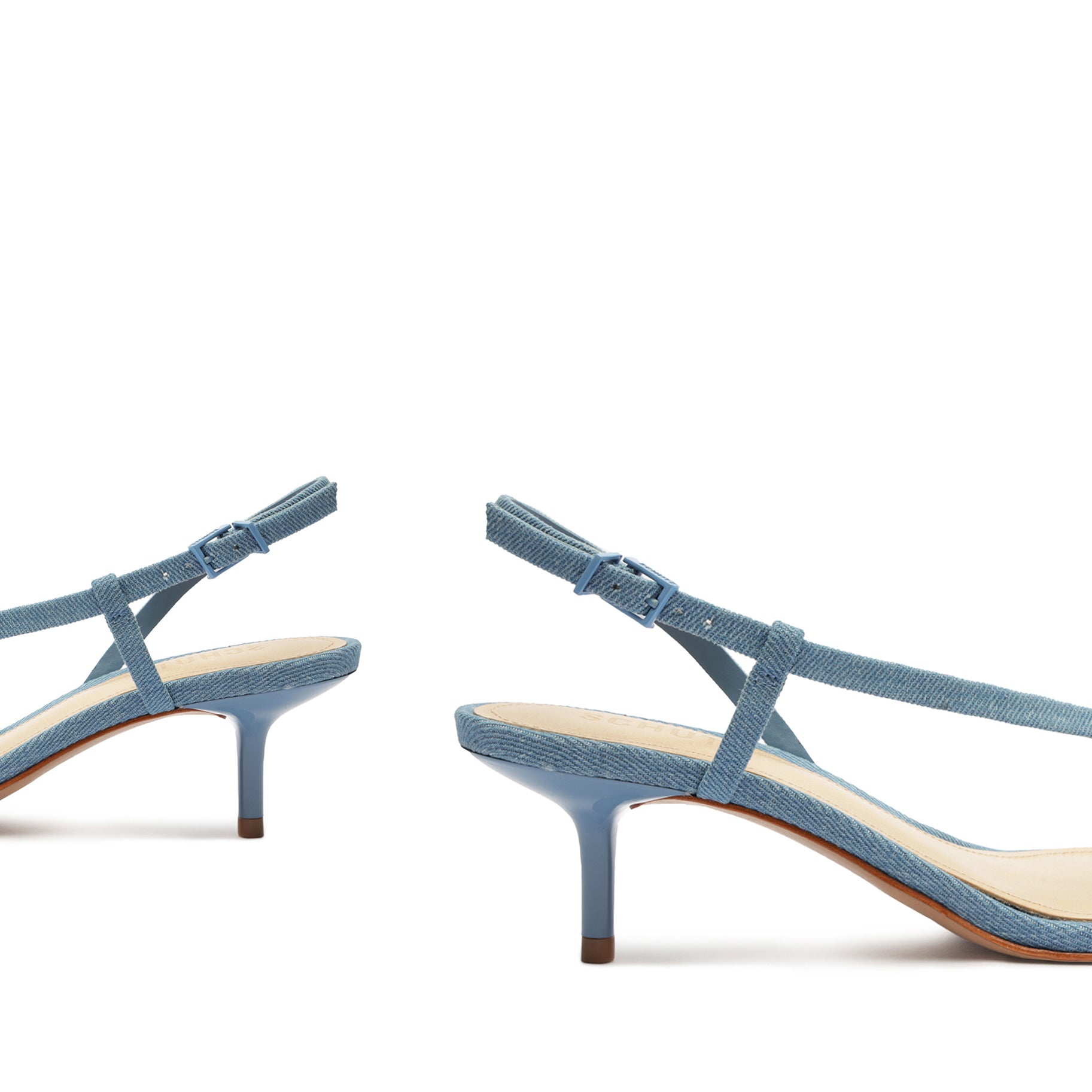 Heloise Women's Denim Sandals - Comfortable Strappy Summer Sandals for Beach, Walking & Casual Outfits