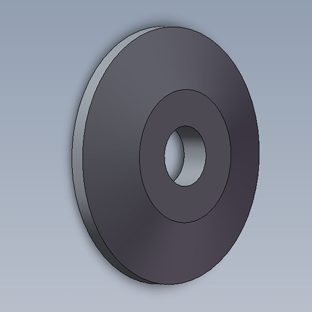 TDS 250 Heavy Duty 4 Wheel Flange for Industrial Equipment - Perfect for Conveyor Systems, Material Handling, and Warehouse Applications