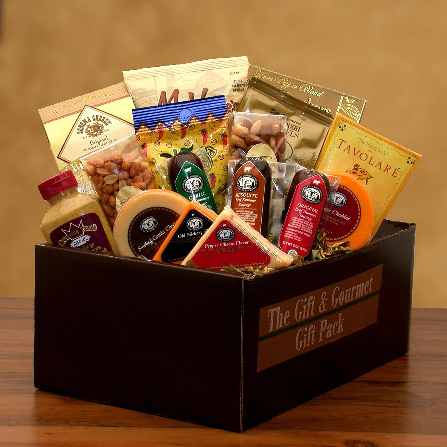 Savory Selections Premium Cheese & Charcuterie Gift Box - Artisanal Gourmet Food Basket for Birthdays, Holidays & Special Occasions | Perfect for Dinner Parties, Wine Pairings & Corporate Gifts