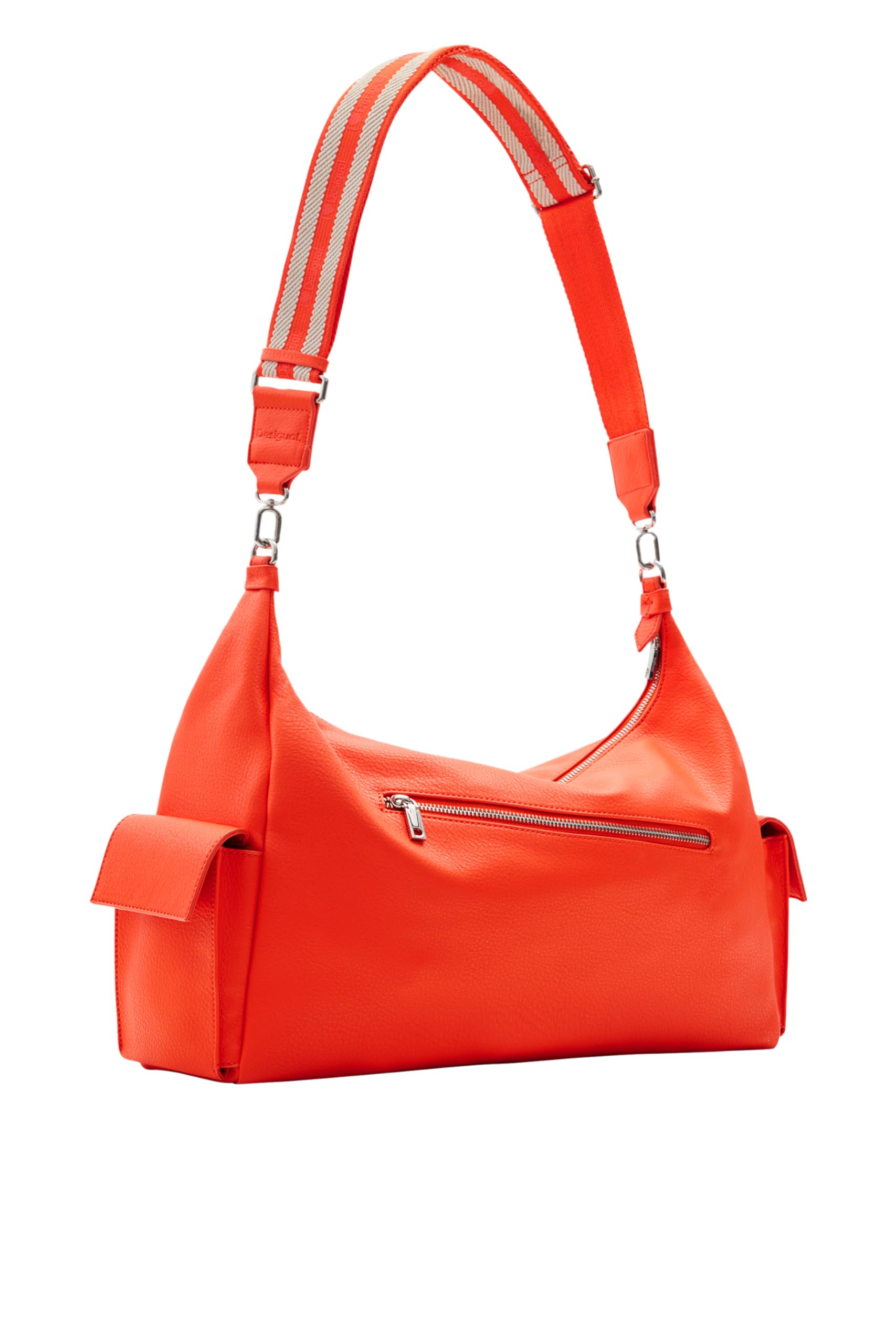 Desigual Women's Pu Leather Shoulder Bag - Stylish Crossbody Purse for Everyday Use, Work & Travel