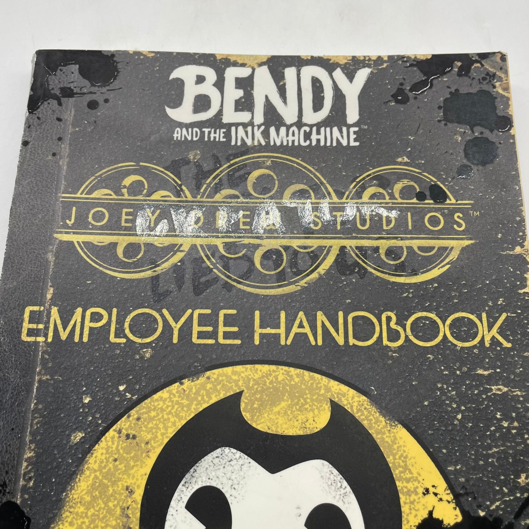 Bendy and The Ink Machine Employee Handbook by Joey Drew Studios - Paperback Book for Horror Game Fans & Collectors | Perfect for Cosplay, Gaming Events & Halloween Decor