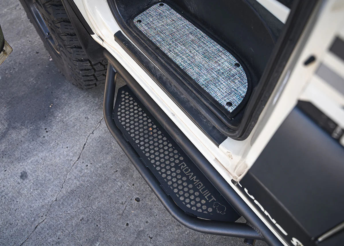 ROAMBUILT Tubular Side Step for 2007-2023 Mercedes Sprinter Van - Driver Side - Easy Entry & Exit - Durable Running Boards for Van Life & Camping