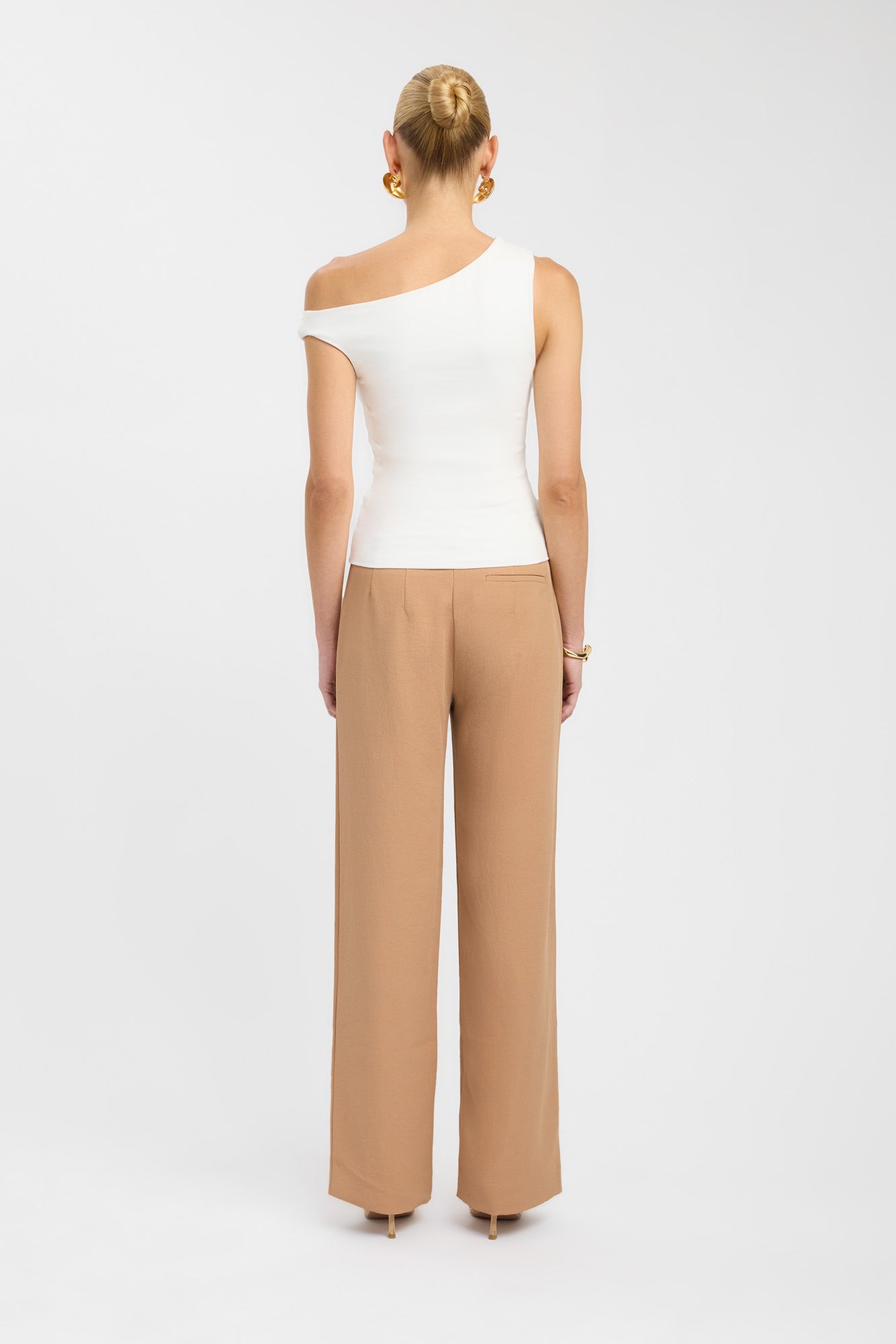 Ariel Low Rise Women's Pants - Stretchy Comfort Fit Casual Trousers for Everyday Wear | Perfect for Work, Lounge & Travel