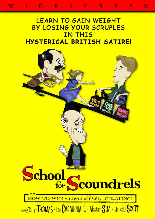 School for Scoundrels - Classic British Comedy Film DVD | Perfect for Movie Nights & Comedy Lovers