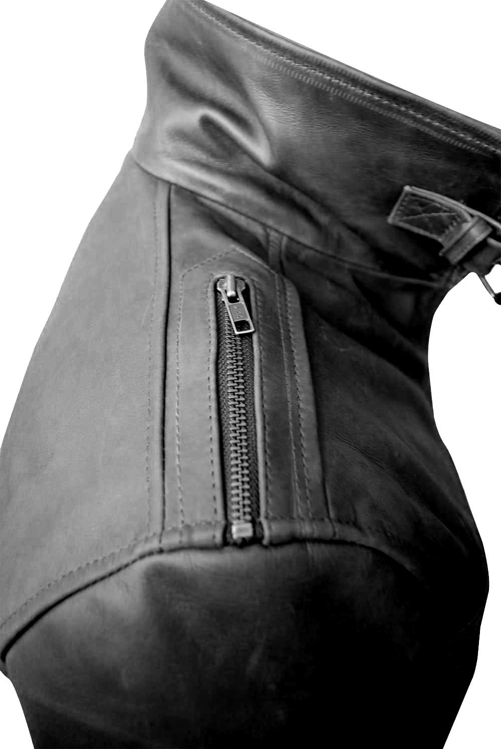 Dead Rising Watchtower Chase Carter Cosplay Motorcycle Biker Jacket - Faux Leather Men's Outerwear for Halloween, Cosplay & Costume Parties