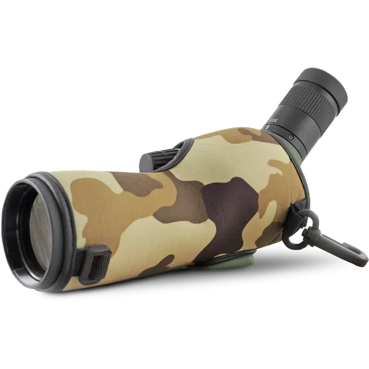 Kowa C 500C Stay-On Protective Case for TSN 500 Series Spotting Scopes - Camouflage Design for Hunting & Birdwatching