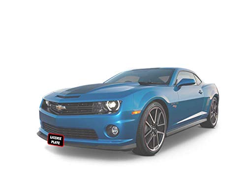 STO N SHO Front License Plate Bracket for 2013 Hot Wheels Camaro & 2010-2015 1LE Performance Package - No Drill Universal Mounting Kit for Car Front Bumper - Perfect for Car Shows & Street Legal Compliance