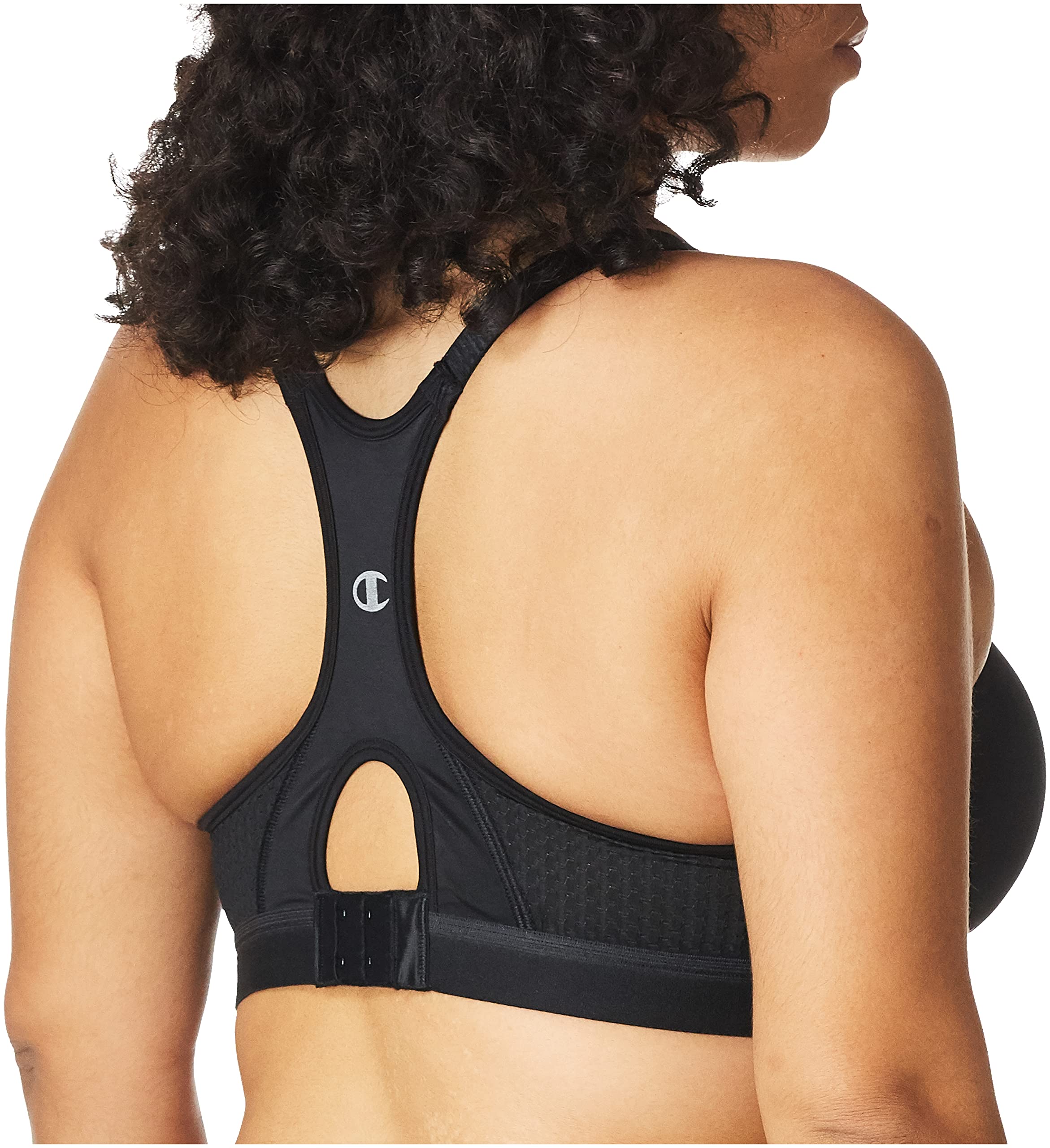 Champion Women's The Show Off Sports Bra - High Support Workout Bra for Running, Yoga & Gym - Moisture-Wicking & Comfortable for Active Lifestyles