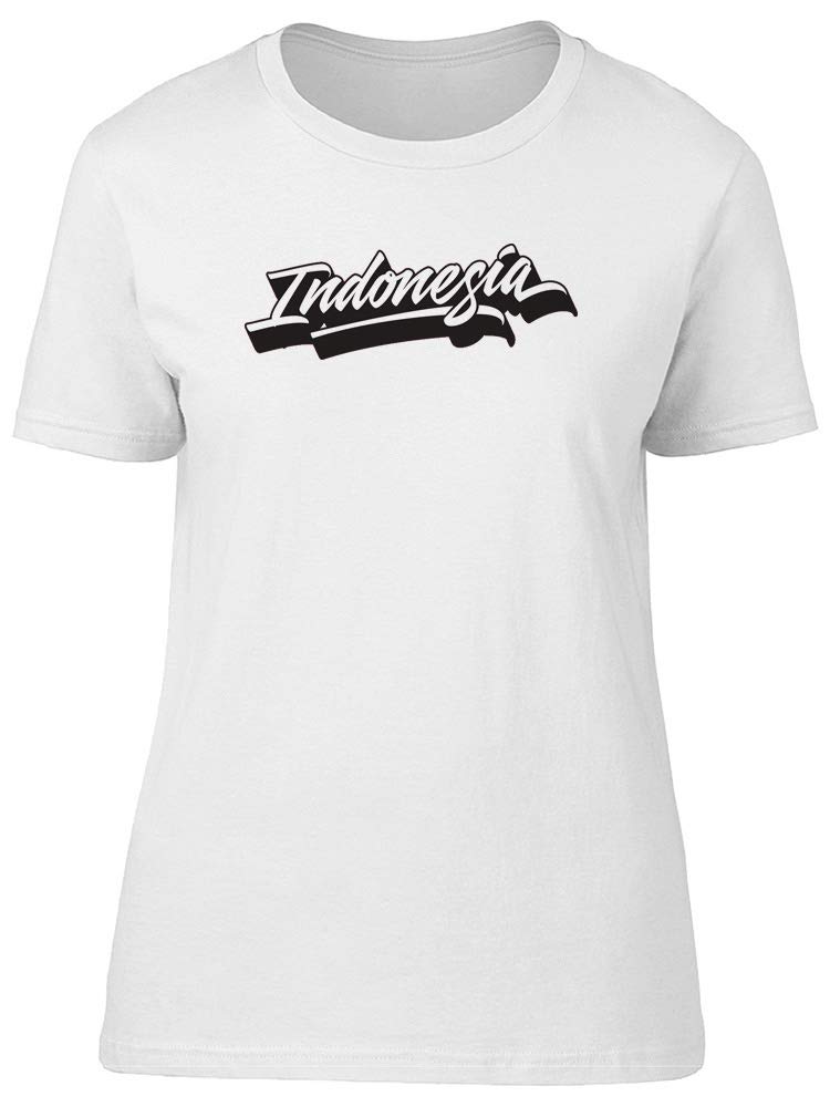 Smartprints Indonesia Flag Logo T-Shirt for Men - Stylish & Comfortable Cotton Tee for Casual Wear, Travel & National Pride