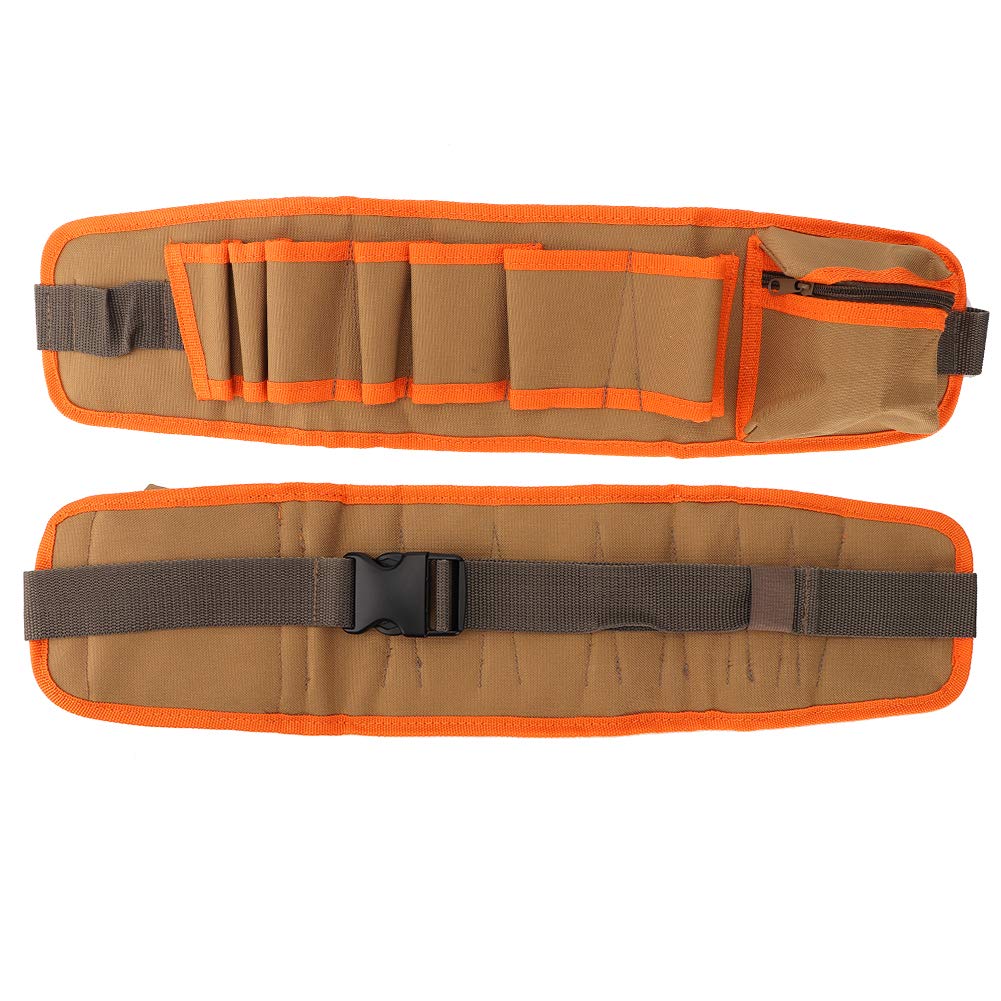 Multi-Pocket Garden Waist Bag - Hanging Pouch Tool Organizer for Gardening, Electricians & Maintenance Workers (21.5x5.5in) - Perfect for Outdoor Work, Landscaping & DIY Projects