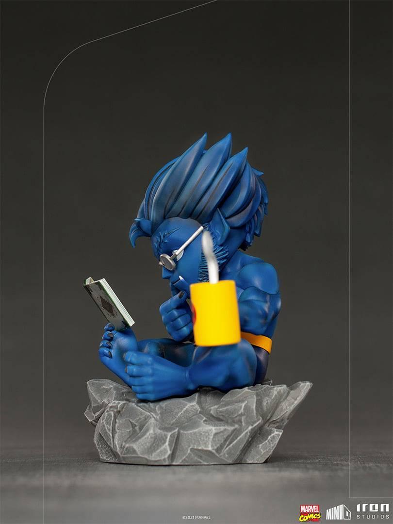 Iron Studios X-Men Beast MiniCo Collectible Figure - Perfect for Marvel Fans, Display & Comic Book Collections