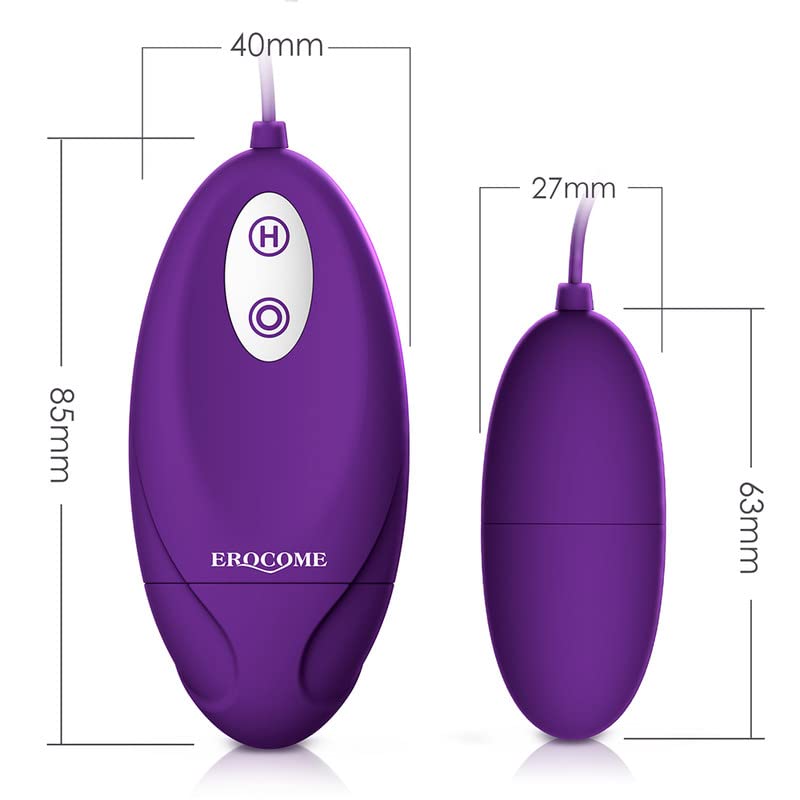 Waterproof 12+1 Vibration Modes Silicone Love Egg - Rechargeable Adult Toy for Women & Couples - Perfect for Solo Play, Couples Intimacy & Long Distance Relationships