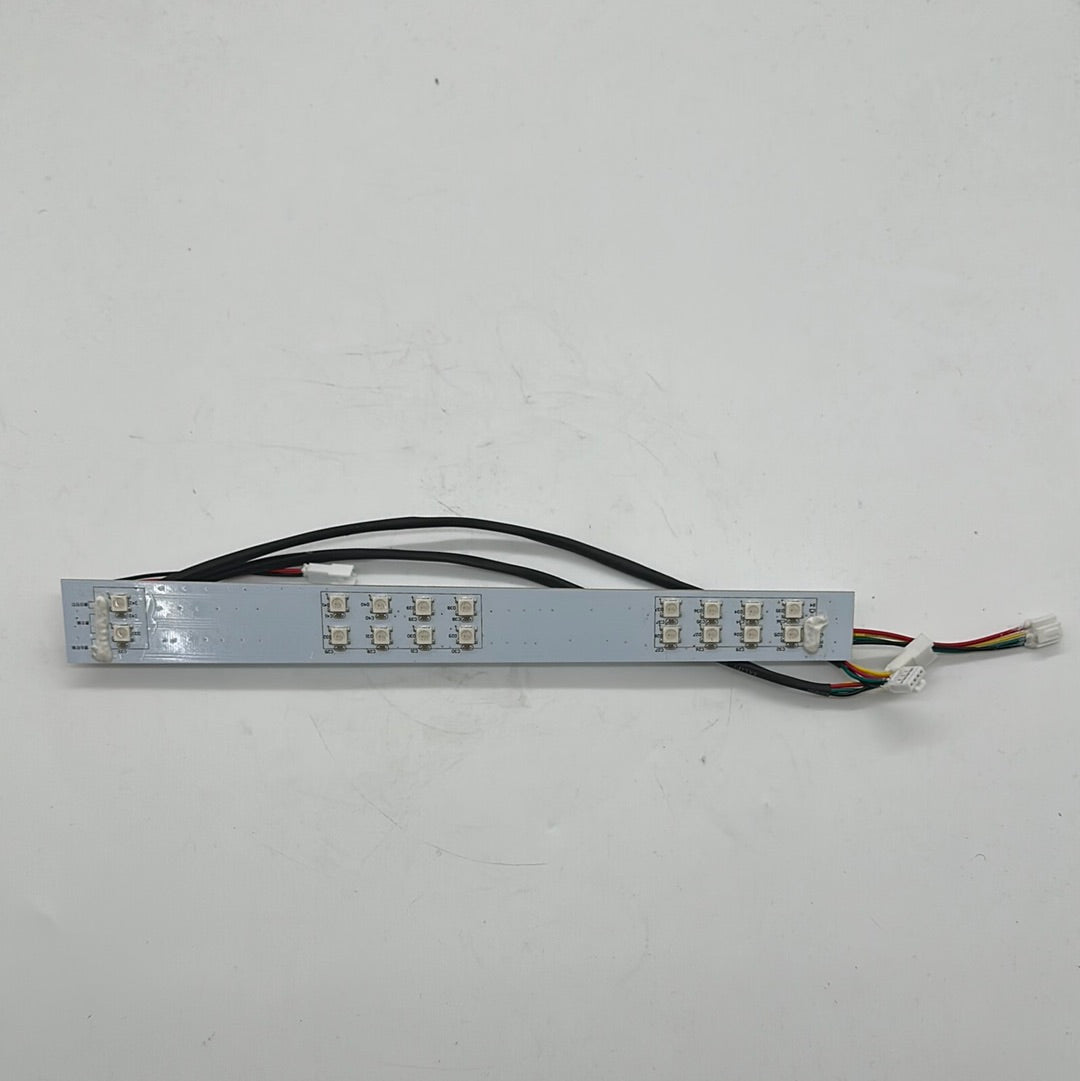 Vista RGB LED Side Light Strip for PC Gaming, Room Decoration, and Home Theater Lighting - Left Side Installation