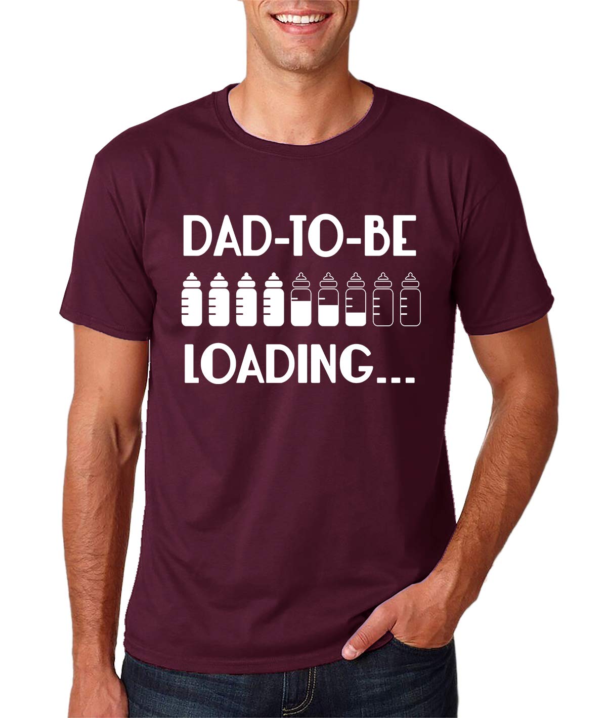 Dad to Be Loading - Funny Father's Day Pregnancy Announcement T-Shirt for Expecting Dads | Gender Reveal Gift for New Dads | Perfect for Baby Showers & Pregnancy Announcements