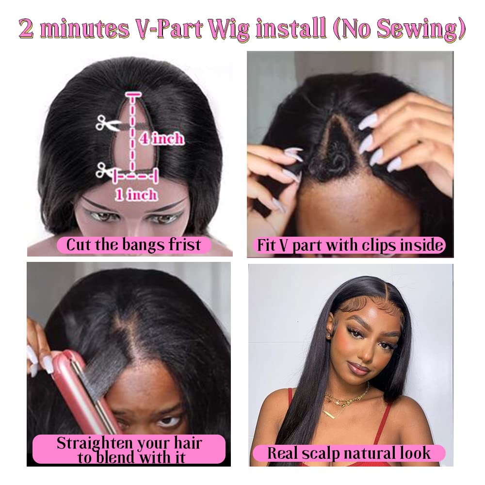 CHEETAHBEAUTY 100% Human Hair Wigs for Women - Natural Looking Straight/Styled Lace Front Wigs - Perfect for Daily Wear, Cosplay & Special Occasions