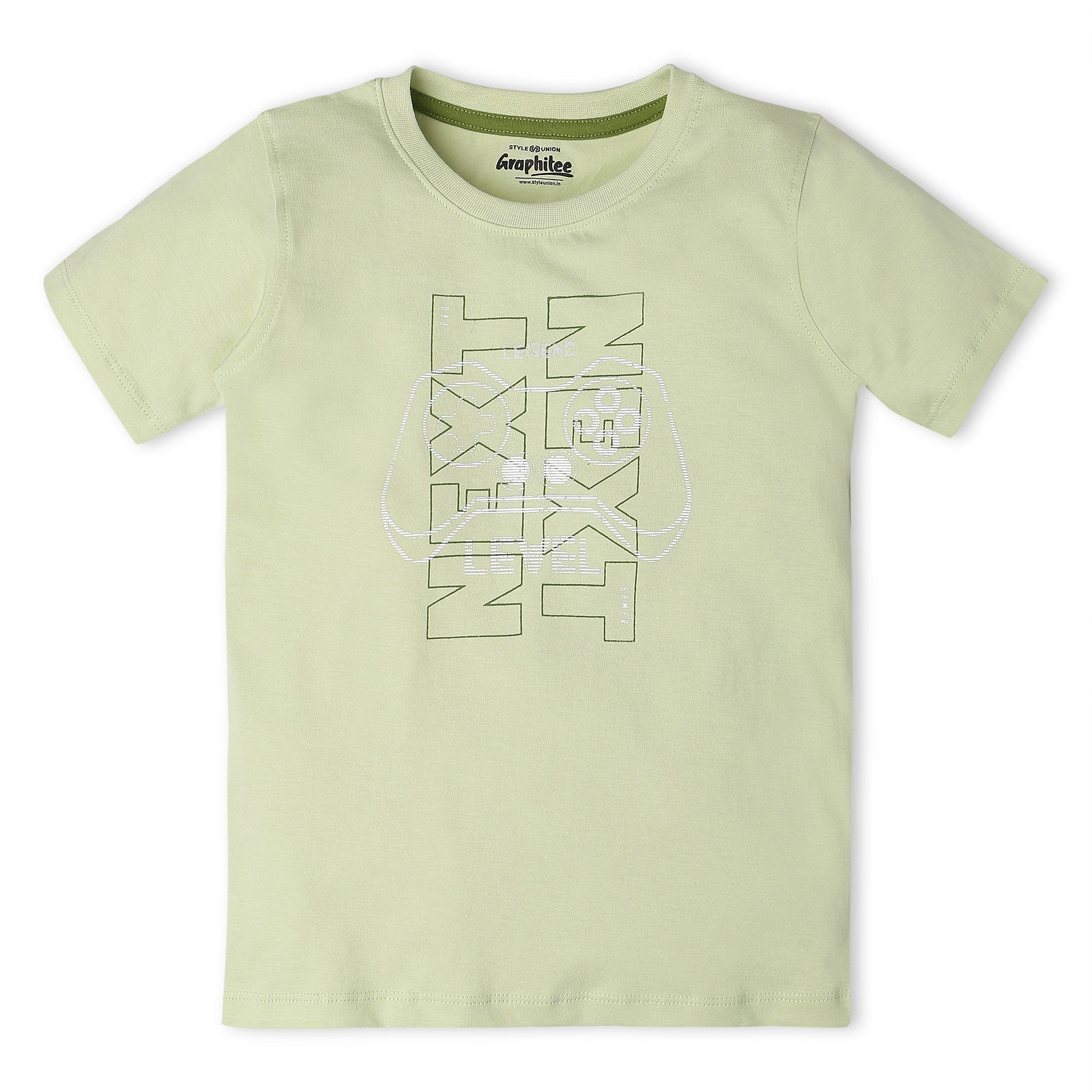 Boys Regular Fit Graphic T-Shirt - Cool & Comfortable Cotton Tee for Casual Wear, School & Play