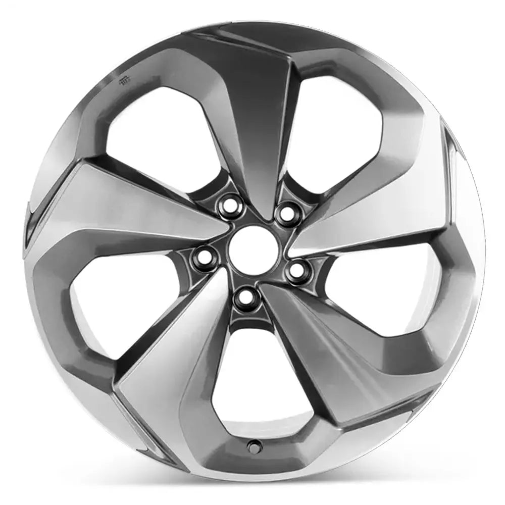19 Inch Honda Accord Wheel Replacement - Machined Gray Replica Rim 64126 42800TVCAA2 | Perfect for Car Upgrades, Custom Builds & Spare Tire Replacement